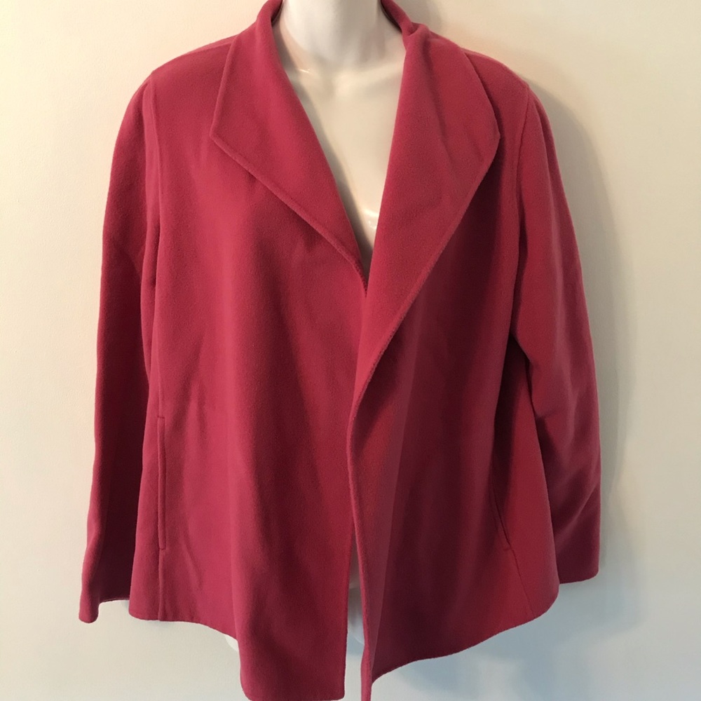 Eileen Fisher Wool Cashmere Swing Jacket Small